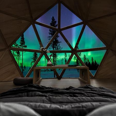 הוילה קאליקס Skog Aurora Igloos מראה חיצוני תמונה